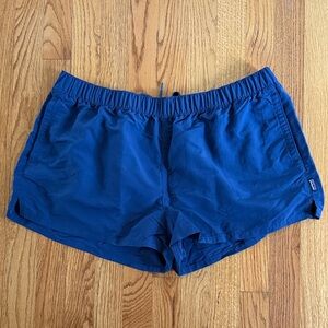 Patagonia Women's XL Barely Baggies Shorts 2.5" Inseam Blue